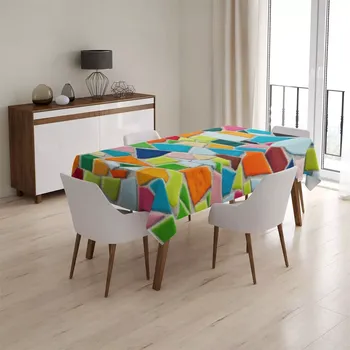 ubrus Sablio Ubrus Barevná mozaika - 90x90 cm