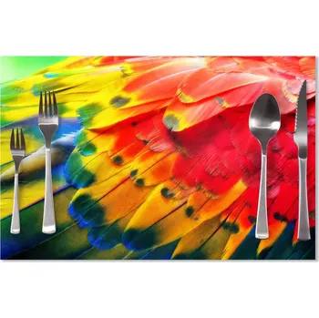 prostírání Sablio Prostírání Barevné peří 2: 40x30cm