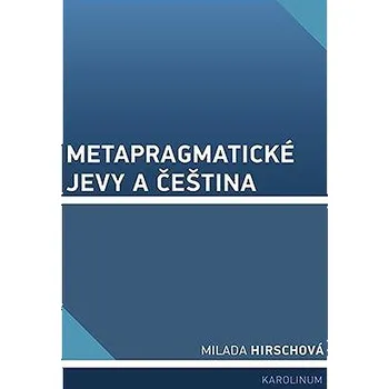 Kniha Metapragmatické jevy a čeština Ekniha