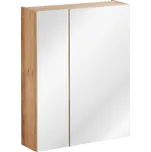 Comad Zrcadlová skříňka bez osvětlení Capri Oak 60 dub zlatý craft