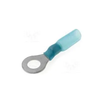 Elektronická součástka Zakončovací očko M6 Ø 6,5mm 1,5÷2,5mm2 krimpovací na kabel