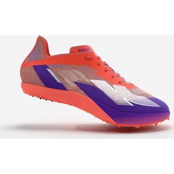 Pánské atletické tretry KIPRUN Běžecké boty na cross-country Kiprun AT Cross pro dospělé 43 FIALOVÁ|ORANŽOVÁ|ČERVENÁ