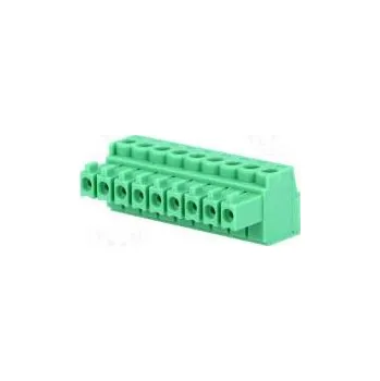 Rozpojovací svorkovnice 3,5mm póly 9 přímý zástrčka zásuvka