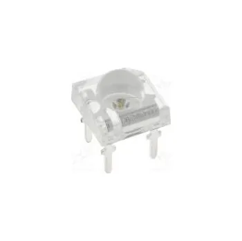 Polovodič LED Super Flux 7,62x7,62mm modrá 5800÷7000mcd 30° 30mA