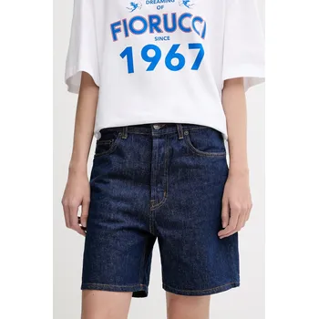 Dámské kraťasy Džínové šortky Fiorucci Deep Blue Denim Shorts W02SMDSH316DN01DN11 námořnická modř 59J, vel. 27