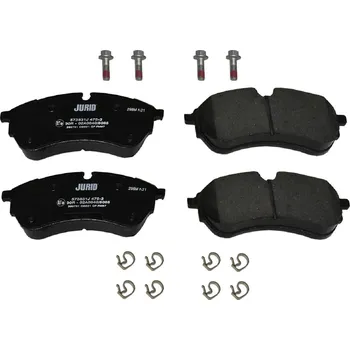 Brzdový systém Sada brzdových destiček, kotoučová brzda JURID 573831J