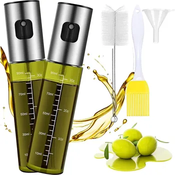 Nádoba na olej a ocet 2X ROZPRAŠOVAČ NA OLEJ OCET DÁVKOVAČ VE SPREJI 100 ML NA POKRM