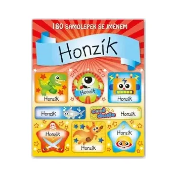 samolepka Veselé nálepky samolepky se jménem Honzík