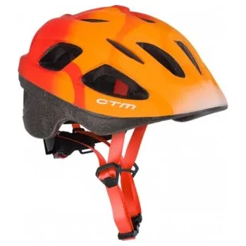 Cyklistická přilba Přilba CTM BUCKY, dětská, oranžová S
