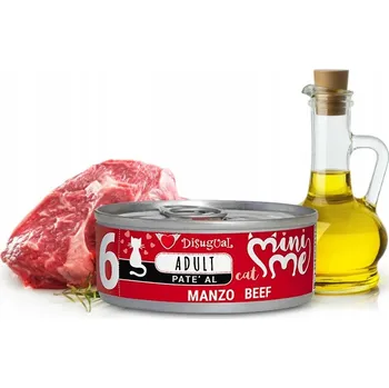 Krmivo pro kočku DISUGUAL Mini-Me Cat Adult Hovězí 85g