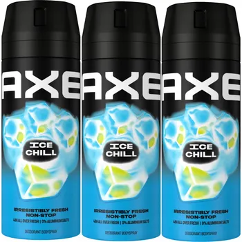 Axe Ice Chill antiperspirant pro muže 150 Ml x3