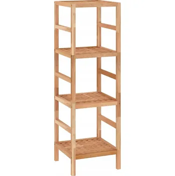 Knihovna Koupelnový regál z masivního ořechu, 35,5 x 35,5 x 112,5 cm