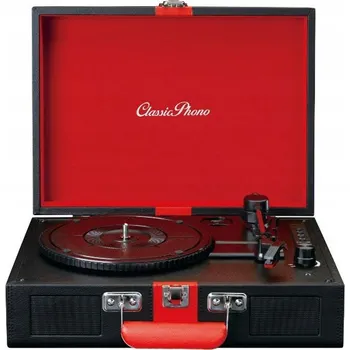 Gramofon Gramofon LENCO TT-110 Černý červený