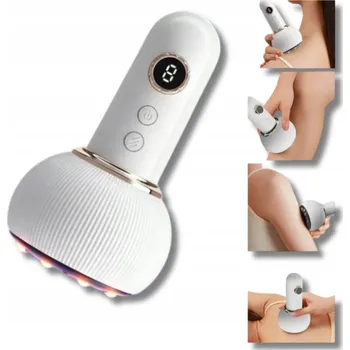 Masážní přístroj Mikroproudový Masážní Přístroj na tělo, infračervený čínský baňkovací sací přístroj, Dárek