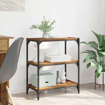 Obývací pokoj Knihovna Staré dřevo 60 x 33 x 70,5 cm