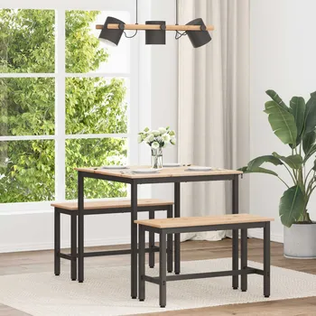 Jídelní stůl Přírodní 80 x 80 x 75 cm Masivní borové dřevo