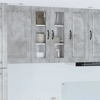 Příborník do zásuvky Kuchyňská skříň Betonově šedá 60 x 31 x 80 cm kompozitní dřevo