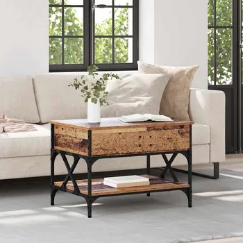 Konferenční stolek Konferenční stolek Staré dřevo 70x50x50cm kompozitní dřevo