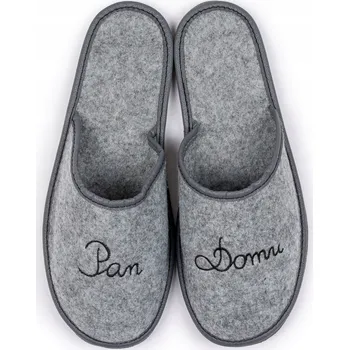 Dámské pantofle Papuče Filcové pantofle Nazouváky „Pán domu“ 44