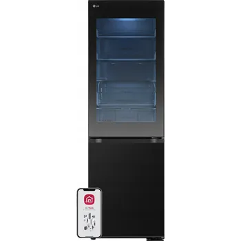 Lednice LG GBG5160CEV AI chladnička s nofrostem 186 cm tmavě grafit