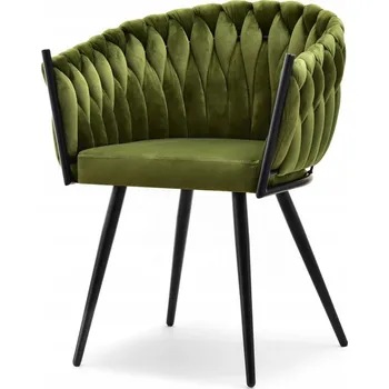 Jídelní židle Křeslo tradiční Mebel-Partner zelené