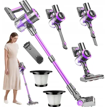 Vysavač Tyčový vysavač akumulátorový Vortisys V2 60 kPa 500 W 60 min 3x HEPA