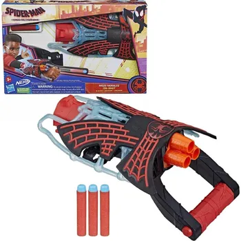 Dětská zbraň Hasbro Vystřelovací rukavice Spiderman Nerf Tri-Shot Miles Morales