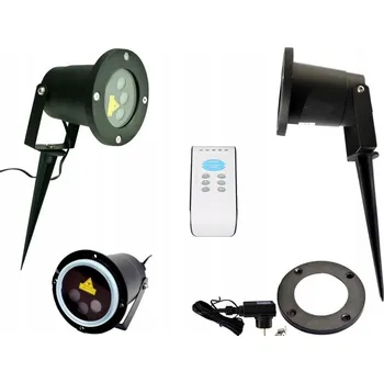Bezpečnostní kamera Laserový projektor STAR SHOWER RGB 30 W IP65 s dálkovým ovládáním