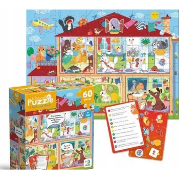 Puzzle Puzzle Dodo 60 dílků Zvířata