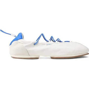 Dámské baleríny Baleríny Polo Ralph Lauren Ballerina Lace Up 804P04926001 bílá 00X, EUR 40
