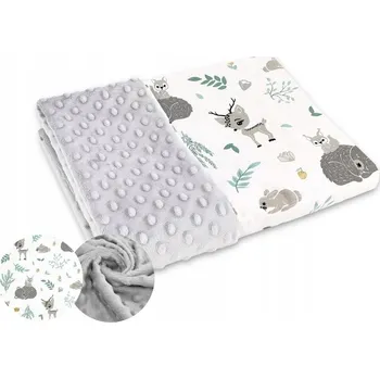 Dětská deka Dětská deka COSING 100 x 75 cm, barevná, se zvířátky