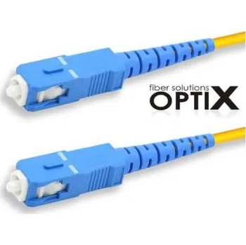 Síťový kabel OPTIX SC/APC-SC/APC optický patch cord 09/125 0,5m G657A