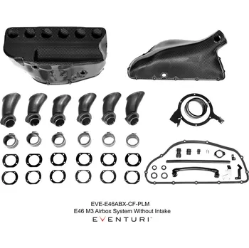 Vzduchový filtr Eventuri hybridní karbonové sání pro BMW E46 M3, obsahuje: pouze airbox