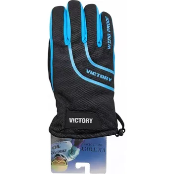 VICTORY Lyžařské rukavice VICGL101 modro-černé XL