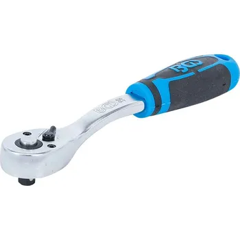 Ráčna Ráčna vyhnutá 1/4" s přepínací páčkou, 90 zubů - BGS 630