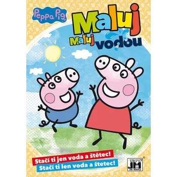 omalovánky JIRI MODELS Maluj vodou Peepa Pig A5 omalovánky | 14