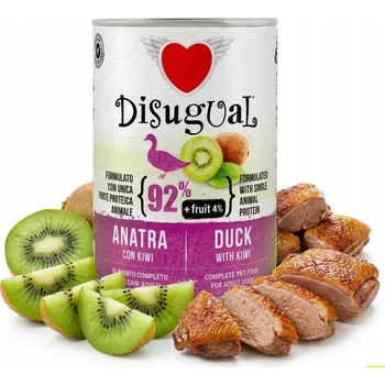 Krmivo pro psa Disugual krmivo mokré krmivo s kachnou 0,4 kg