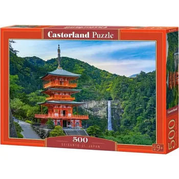 Puzzle CASTORLAND Chrám Seiganto-ji Japonsko 500 dílků