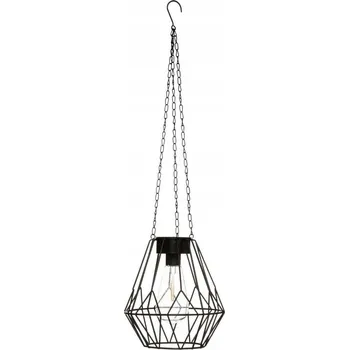 Venkovní osvětlení SOLÁRNÍ ZÁVĚSNÁ LED LAMPA ZAHRADNÍ INDUSTRIÁLNÍ