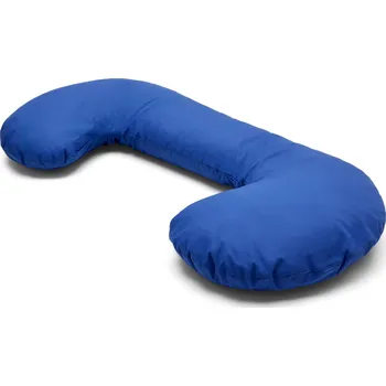 Polštář 697533 - Tchibo - Polštář XL pro spaní na boku - barva: modrá