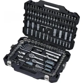 Sada nářadí GRANIT Sada nástrčných klíčů BLACK EDITION 1/2", 1/4", 3/8" - 181 dílů