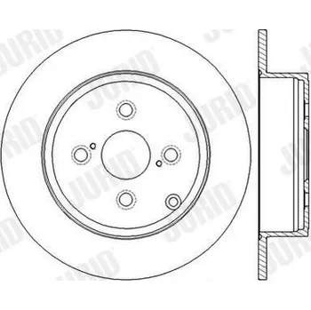 Brzdový kotouč Brzdový kotouč JURID 562600JC