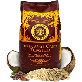 Yerba Mate Green COFFEE TOASTED - 400 g