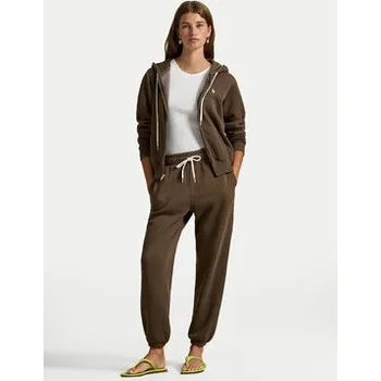 Dámské oblečení Polo Ralph Lauren Mikina 211971699501 Hnědá Relaxed Fit XS