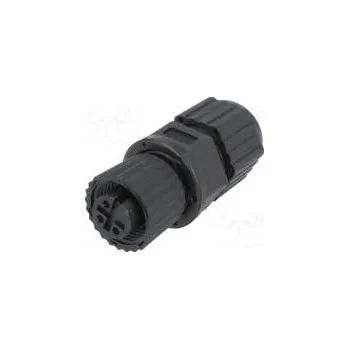 Elektrická zásuvka Zástrčka M12 PIN 3 zásuvka kód A-DeviceNet / CANopen pájení