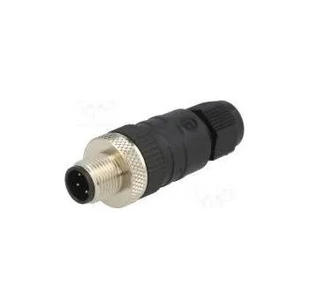 Elektrická zásuvka Zástrčka M12 PIN 3 vidlice kód A-DeviceNet / CANopen IP67