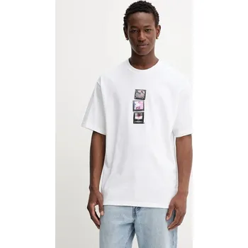 Pánské tričko tričko pánské VANS Vee Tv SS White - XXL