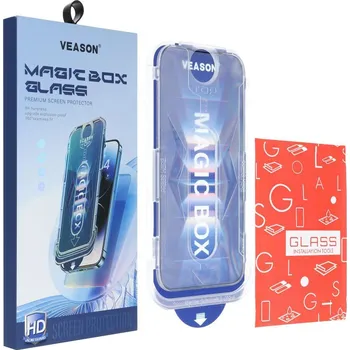 VEASON 6D PRO Full Glue Easy-Install tvrzené sklo Apple iPhone 11 / iPhone Xr