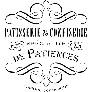 Šablona plastová pro kreativní tvoření - A4 - U183