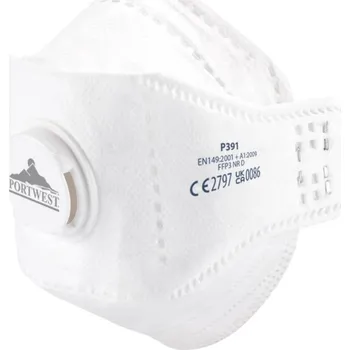 respirátor PORTWEST Respirátor EAGLE Dolomite P391 FFP3 s ventilkem, skládací POR-P391